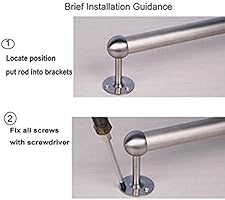 Haoun Bracket For Curtain Rod4 Set Ceiling Mount Bracket Closet