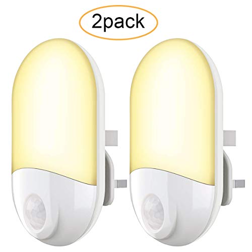 Night Lights Plug in Wall Motion Sensor Lights Indoors Automatic LED