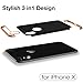 VANMASS iPhone X Case, 3-in-1 Durable Phone Case Thick Hard Plastic iPhone 10 Case with Anti-Scratch, Anti-Fingerprint and Detachable Frame for Apple iPhone X-Black