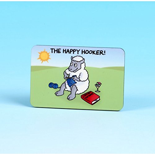 Vanessa Bee The Happy Hooker Crochet Fridge Magnet