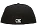 MLB New York Yankees Black with White 59FIFTY Fitted Cap, 7 3/8