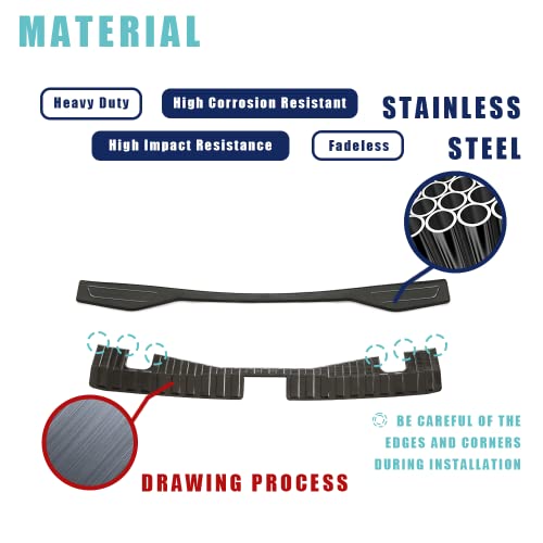 2026 Tesla Model Y Rear Bumper Protector - TPE Trunk Sill Cover For Juniper Refresh Model