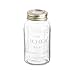 Kilner Anniversary Glass Jar, Metal Screw-top Lid with Airtight Rubber Seal, Durable Embossed Jar for Pickling and Preserving, 51-Fluid Ounces