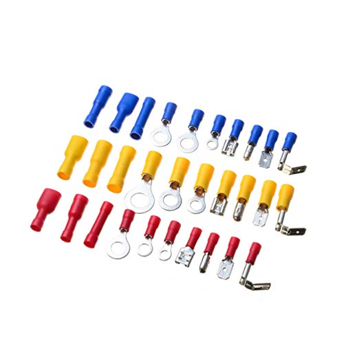 480Pcs Cold-Pressed Terminal Kit, Wire Connectors with Box Durable Moisture Proof Tinned Copper Cable Lugs Welding Cable for Electrical Equipment - Thumbnail 5