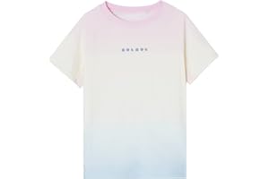 HAPPY NOCNOC Rash Guard Swim Shirt UPF 50+ Short Sleeve Quick Dry Athletic Tshirt for Boys Girls Running Workout 3-11 Years