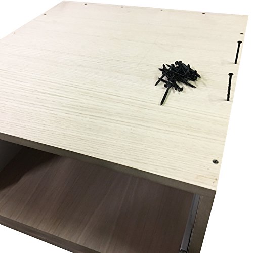 Laundry Pedestal with Drawer Box and Melamine Cover Front with 10 Colors Available - Choose Your Size and Color- for LG, Kenmore, Frigidaire Laundry or Dryer