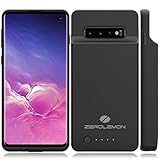 ZeroLemon Galaxy S10 Battery Case, 5000mAh Extended Rechargeable Battery with Soft TPU Protective Portable Case for Galaxy S10 - Black
