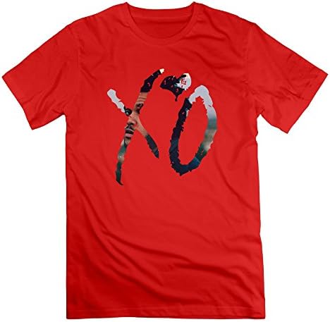 GOOOET Men's The Weeknd XO Logo Cotton Tshirts