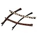 JETEHO 4 pcs Curved Jumbo Bobby Pins Tortoise Bobby Pins
