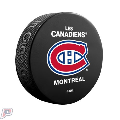 Montreal Canadiens Basic Collectors NHL Hockey Puck French