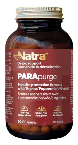 Parasite Cleanse for Humans, Adults Dewormer, Black Walnut Clove, Natra PARApurge