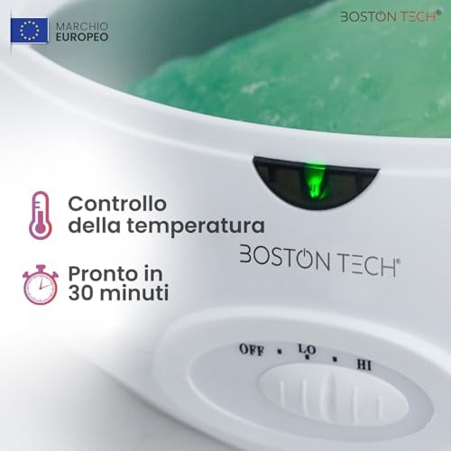 ® Bagno di paraffina per mani e piedi Dispositivo alla paraffina per il sollievo da dolori muscolari Capacità 3 litri. Include 900 g di cera e accessori per uso personale e professionale