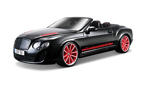 Bburago 1:18 Scale Bentley Continental Supersports Convertible ISR Diecast Vehicle (Colors May Vary)