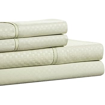 Amazon.com: Lavish Home 1200 4-Piece Sheet Set, Queen, Sage ...