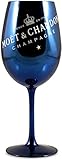 Moët & Chandon Champagne Glass Goblet Navy Blue x 1