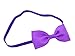 ClorisAccessory Baby Girls Grosgrain Hair Bow Slim Headbands