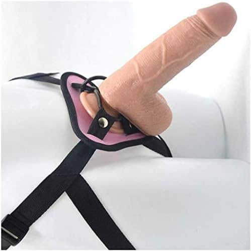 XURURR Adjustable Size Leather Strap On Harness Pants Wearable Lifelike Artifical Peni's Adult Massaging Tool Sunglasses Jeans