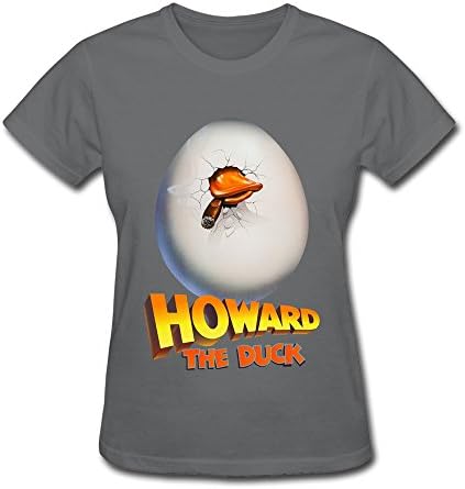 TTATT Women's A New Breed Of Hero Howard The Duck Crewneck Casual Tee Shirts