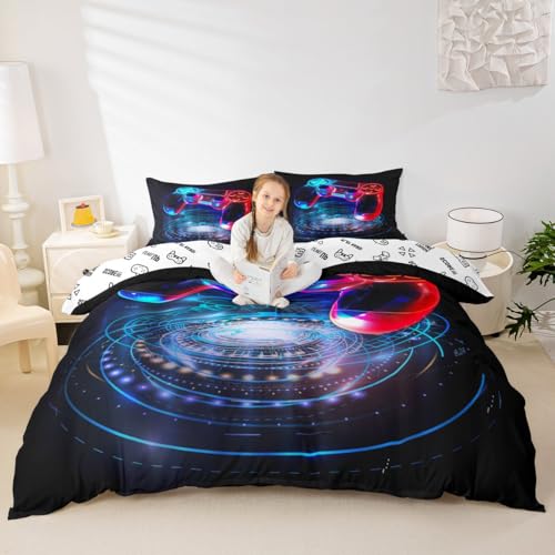Manfei Video Games Comforter Cover Set Modern