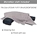 CYTAC Outside The Waistband Belt Holster Compatible with Glock 42, Tactical Polymer Pistol Gun Holster with 360° Adjustable-Right Handed