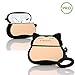 ZAHIUS Airpods Pro Silicone Case Funny Cover Compatible for Apple Airpods Pro[3D Cartoon Snorlax Pattern][Designed for Kids Girl and Boys]