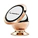 i-SUPERSIM Universal Magnetic Cell Phone Car Mount Holder - Fits Smartphones, GPS and Mini Tablets-360 Degrees Rotating Cradle Mount Kit(Rose Gold)