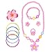 VGOFUN Girls Princess Dress up Costume Trunk for Girls Ages 3-6 Years