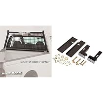 thumbnail interactive-video image 1 of BackRack Half Louvered Rack For CK Slverado Serra Ram F-150 F-250... 1 of 10