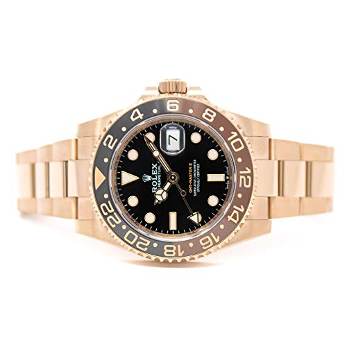 Rolex-GMT-Master-II-126715-18K-Rose-Gold-Watch-Black-Dial-Black-and-Brown-Rotatable-Bezel-UNWORN
