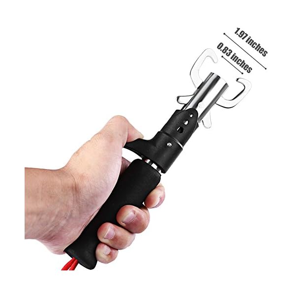 Stainless-Steel-Fishing-Pliers-Braid-Cutter-Hook-Remover-with-Sheath-and-Professional-Fish-Lip-Gripper-Grip-Best-for-Saltwater-and-Freshwater-Fishing-Any-Angler-Needs