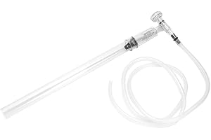 Fish Tank Water Change Pump Aquarium Siphon Filter Cleaner Tool with Switch Valve Outlet Valve for Large Medium Fish Tanks AB