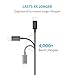 Anker Lightning to USB Cable (3ft) for iPhone 6s 6 Plus 5s 5c 5, iPad Pro, Air 2, iPad mini 4 3 2, iPod touch 5th gen/6th gen/nano 7th gen [Apple MFi Certified] (Black)