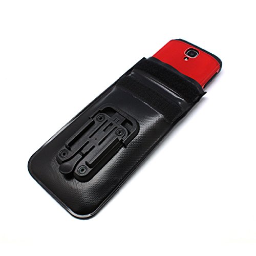 BM WORKS Slim3 R Water Resistant Smartphone Bike Mount Medium Size - Bicycle Phone Case Holder for iPhone 6, 5S, 5C, 5, 4S, 4, Samsung Galaxy S5, S4, Nexus 5, 4, HTC One Mini, Desire 320, Desire 510, Sensation XL, Incredible S, Motorola Droid Ultra, Droid - Thumbnail 2