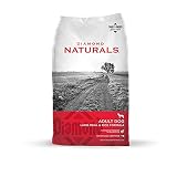 Diamond Naturals Adult Real Meat Recipe Premium Dry Dog Food With Real Pasture Raised Lamb Protein 6Lb