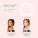 Selfie Ring - Yarrashop Portable LED Selfie Ring Light Clip with 48 Led Bulbs-on Supplementary Lighting Night Darkness Selfie Enhancing Photography for iPhone and Other Smartphones, Tablets (Pink)