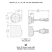 HY 6359412 - Hydra Force Coil With Weatherpack Connector - 12 Volt DC Fits 10, 12, 16, 38 and 58 series Hydraforce Stems (5/8