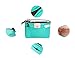Holly LifePro Premium Two-Side Use Handbag Organizer With YKK Zipper - Perfect Purse Organizer to Keep Everything Neat & in Style, Green/Brown