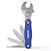 WORKPRO 8-in-1 Multi Tool, with Adjustable Wrench, Folding Knife, Saw, Screwdriver, Files