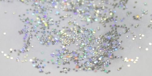 Creative Holographic Face Glitter Gel - Silver, Silver Jewel, 18 ml (1er Pack) - Image 3