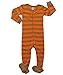 Leveret Footed (5 Toddler, Khaki & Apricot)