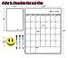 Magnetic Dry Erase Calendar for Refrigerator 13.5