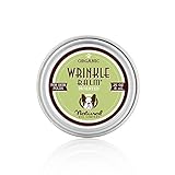 Natural Dog Company Wrinkle Balm Travel Tin | Organic, All-Natural Ingredients Balms and Scent-Free | Dog Skin Fold Dermatitis - 0.25 Oz