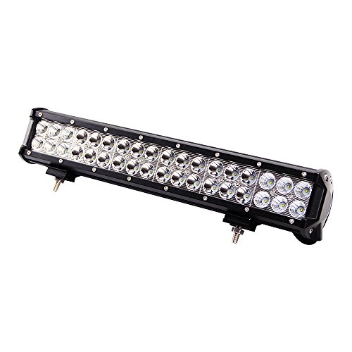 Led Light Bar, Senlips 17inch 108W Cree Leds Flood Spot Combo Beam Light Bar Driving Fog Light IP 67 Waterproof for Off-road Vehicle, ATV, SUV, UTV, 4WD, Jeep, Boat- Black
