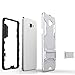 Cocomii Iron Man Armor Galaxy A9/A9 Pro Case, Slim Thin Matte Vertical & Horizontal Kickstand Reinforced Drop Protection Fashion Bumper Cover Compatible with Samsung Galaxy A9/A9 Pro (Silver)
