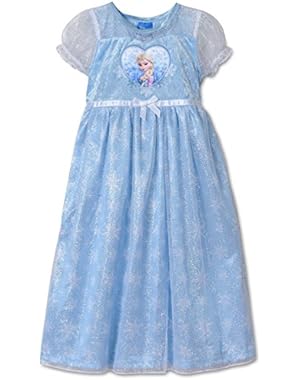 Princess Girls Fantasy Gown Nightgown Pajamas