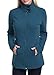 Ninedaily Women Long Sleeve Pocket Button Crewneck Full Zip Up Hoodie Jacket