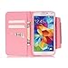 Galaxy S5 Case, Kickstand Flip [Card Slots] Wallet Cover Double Layer Bumper Shell with Magnetic Closure Strap Protective Case for Samsung Galaxy S5 / SV/S V / i9600- Net