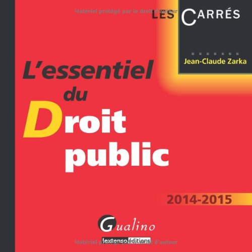 L' essentiel du droit public