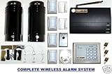 L4E-WIRELESS SECURITY SOLAR IR BEAM BURGLAR ALARM [Electronics]