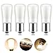 Kohree Auto/RV Led Light Bulbs, 12V 1156 Vanity Light Bulb Replacement 20-99/1141 / BA15S LED Bulb for RV Camper Trailer Motorhome 5th Wheel and Marine Boat (4Pack) (Warm White)